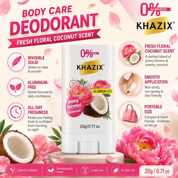 Déodorant en stick pour les aisselles | Formule anti-odeurs double action | Beurre de karité et huiles essentielles infusées | Fraîcheur douce et longue durée. Bo