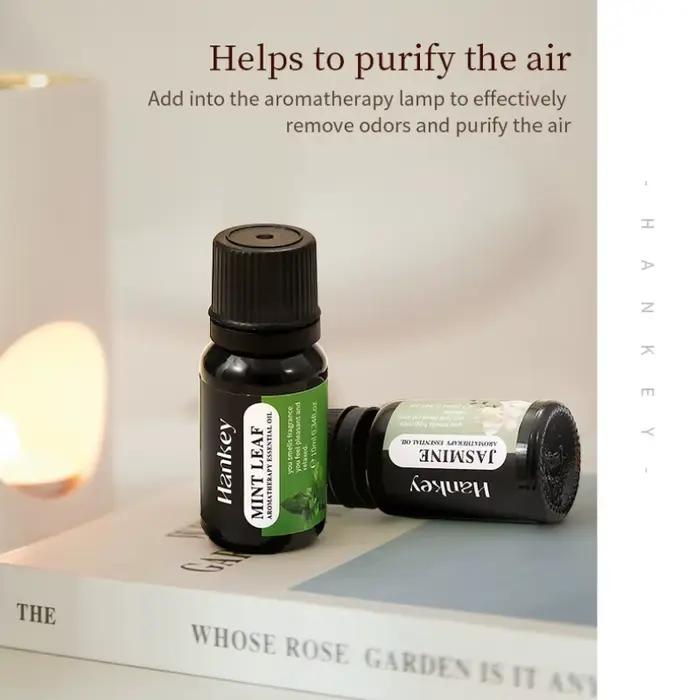 Huiles essentielles pour diffuseur d'arômes, humidificateur d'air, soluble dans l'eau, Orange, lavande, désodorisant, parfum, 20 saveurs, 10ml