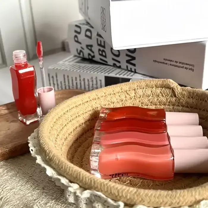 Baume à lèvres hydratant à la pastèque, nouveau produit, soin des lèvres, effet repulpant, apaise les lèvres sèches et squameuses, huile brillante.