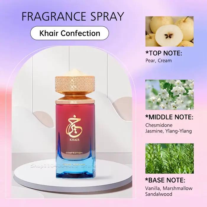 100ml Khair Confection Paris coin Eau de Parfum bonbons sucrés