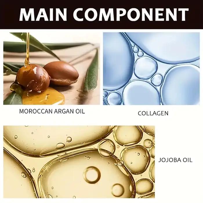 Masque capillaire magique à la kératine, réparation de lissage des protéines, lait sec, crépus et endommagé, professionnel, lisse, brillant, soin hydratant en profondeur, 60G/30G