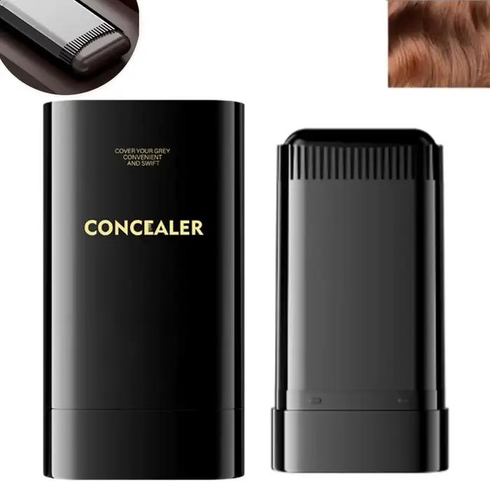 Nouveau peigne imperméable pour teinture capillaire, couleur noire, crème de coloration pour cheveux, résistant à la sueur, facile à utiliser, bâton pour la couverture des cheveux gris