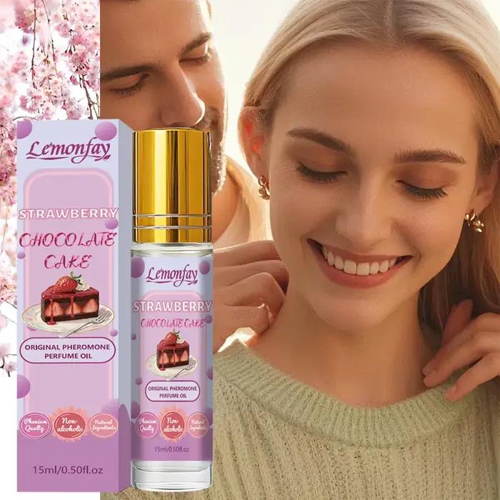 Huile de parfum aux phéromones au chocolat et aux fraises Lemonfay