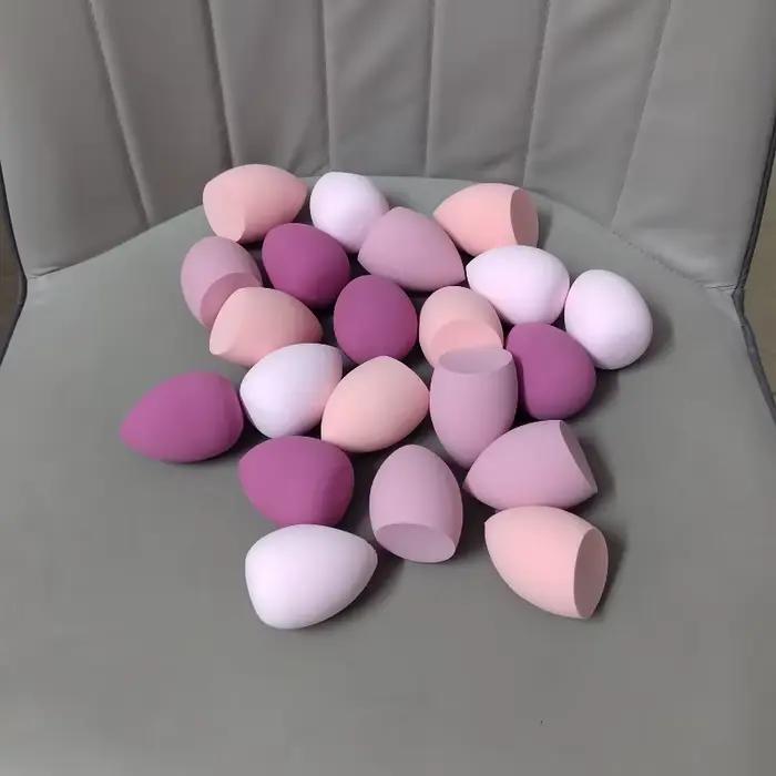 Éponges de maquillage souples sans latex, parfaites pour tous les types de maquillage, durables, sèches, utilisation sur support, cadeau de beauté