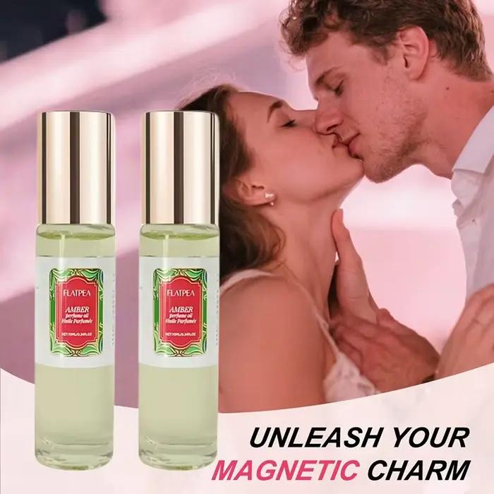 Huile de parfum à l'ambre et à la vanille sans alcool