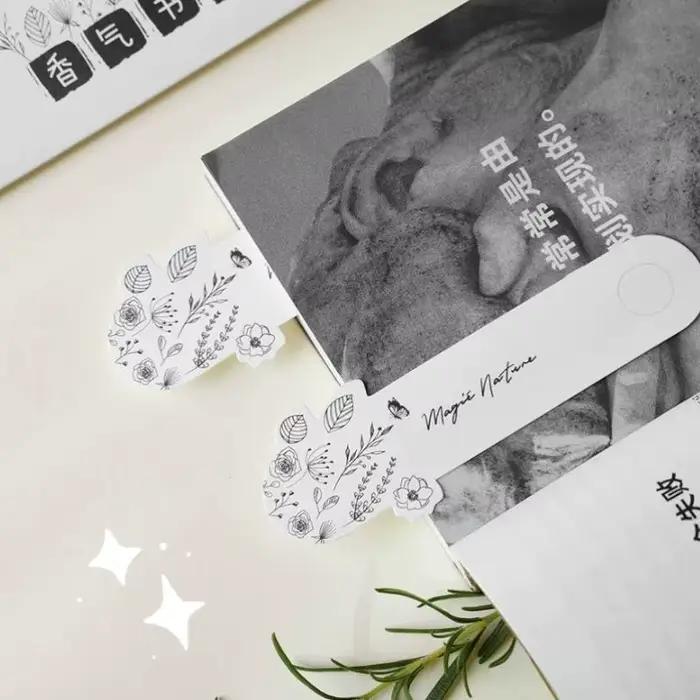 Bandes de test de parfum noires et dorées à motif floral, 100 pièces, haute absorption, sans résidus, pour la détection des senteurs, cadeau pour les amateurs de parfums