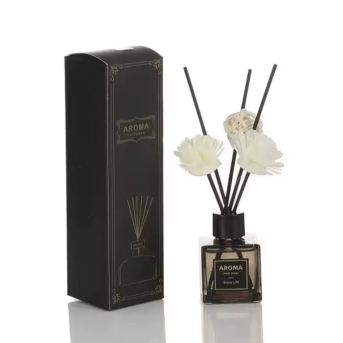 Diffuseur d'aromathérapie sans flamme 50 ml, parfum d'ambiance pour la maison, liquide désodorisant, cadeau d'anniversaire, ornement décoratif