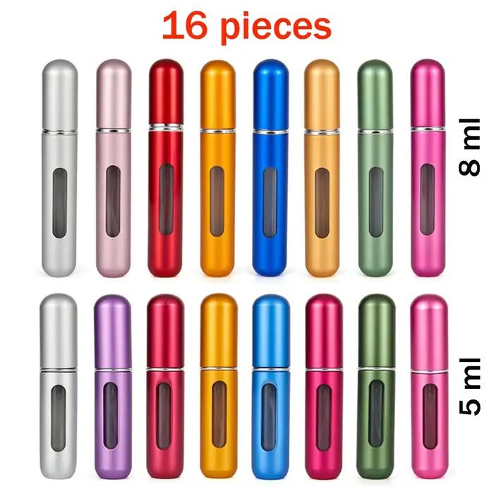Ensemble de bouteilles de parfum rechargeables de 8Ml