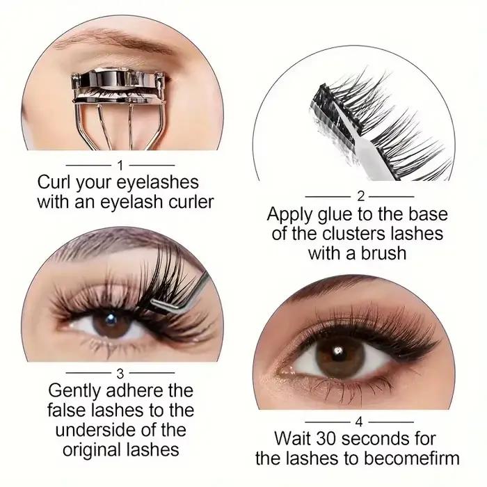 Colle à cils en gel imperméable HotPress pour tenue durable et confort non irritant pour tous les types de peau occasions spéciales et maquillage quotidien