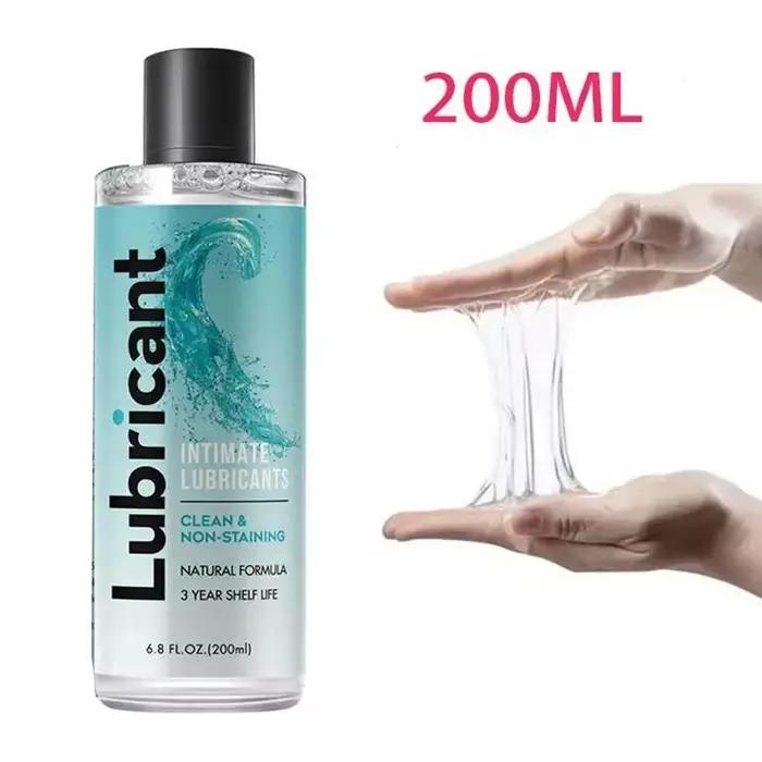 Lubrifiant corporel transparent pour femmes