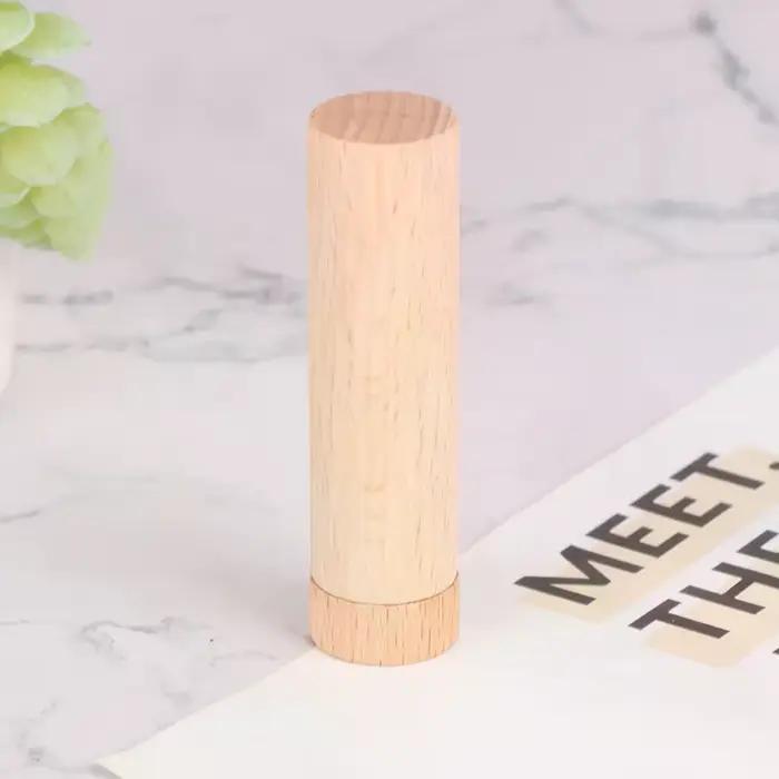 Inhalateur de diffuseur de bois d'arome d'huile essentielle avec l'inhalateur nasal d'aromathérapie de mèches