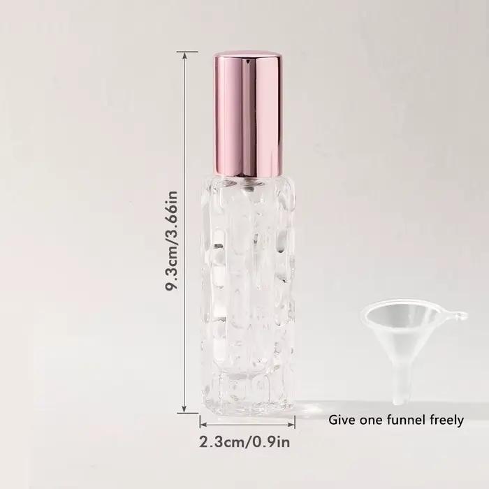 Mini bouteilles de pulvérisation de parfum de 10ml, 2 pièces, liquide de voyage Portable, contenant
