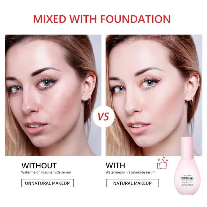 Nouvelle pastèque nicotinamide ampoule Essence hydratante peau éclaircissante visage éclaircissant