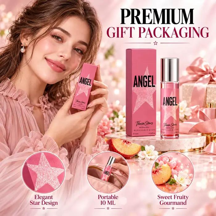 Huile de parfum en roll-on 10 ml, parfum fruité et gourmand, longue tenue, parfum de poche portable, cadeau pour femmes