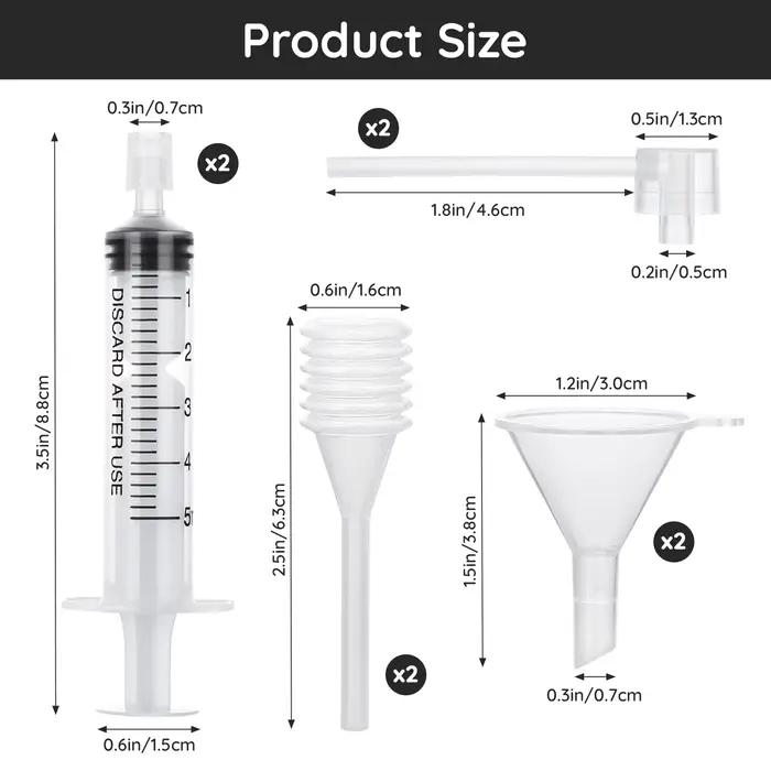 Ensemble d'outils de réapprovisionnement de parfum de 5ml