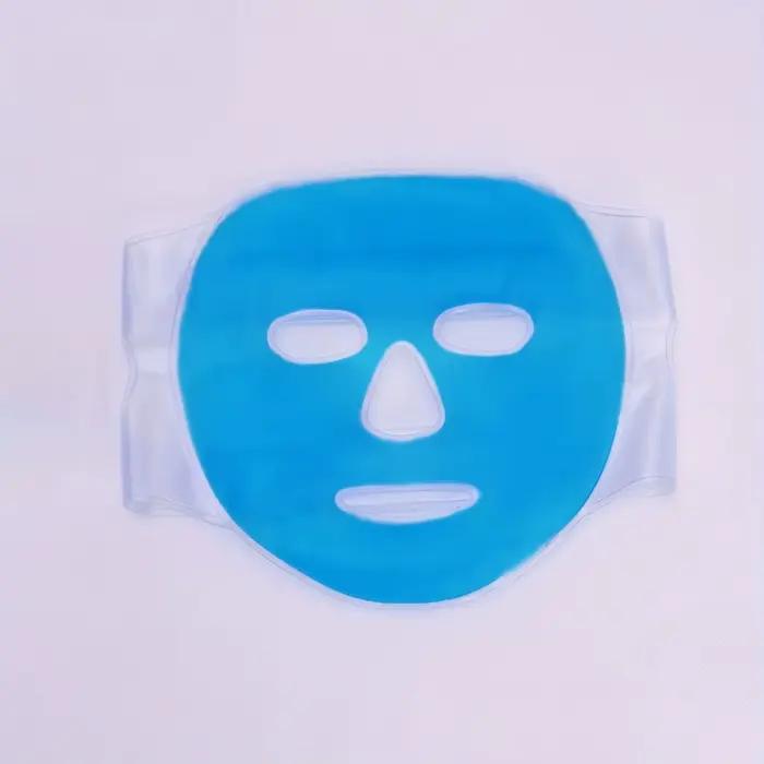 Masque pour les yeux froid, sac de glace pour réduire le visage gonflé, les cernes, les perles de Ge