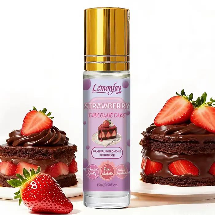 Huile de parfum aux phéromones au chocolat et aux fraises Lemonfay