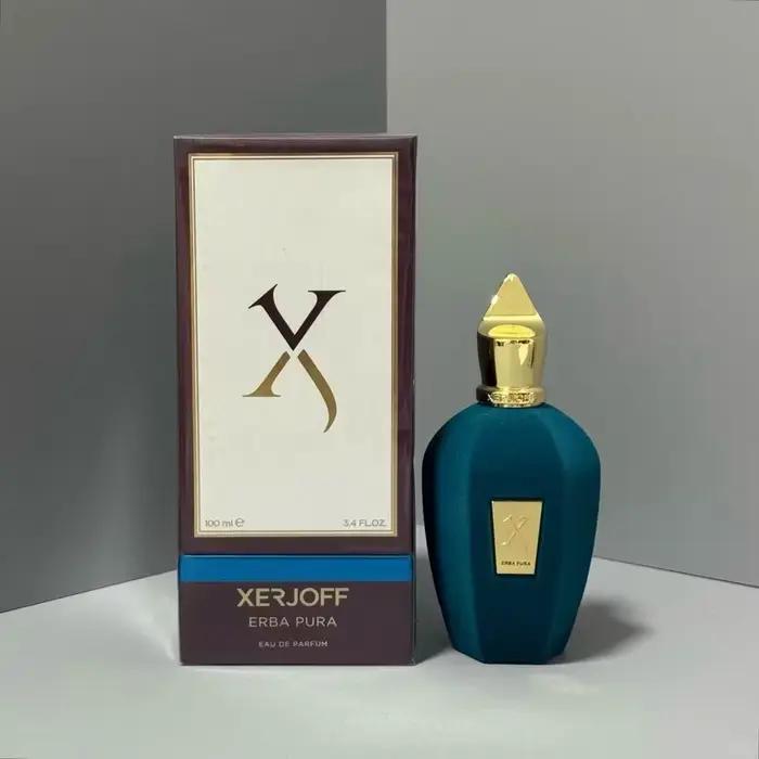 Coffret cadeau comprenant : ERBA PURA Pure Grass & Wood Eau de Toilette Premium pour homme et Velvet Collection Eau de Parfum pour femme