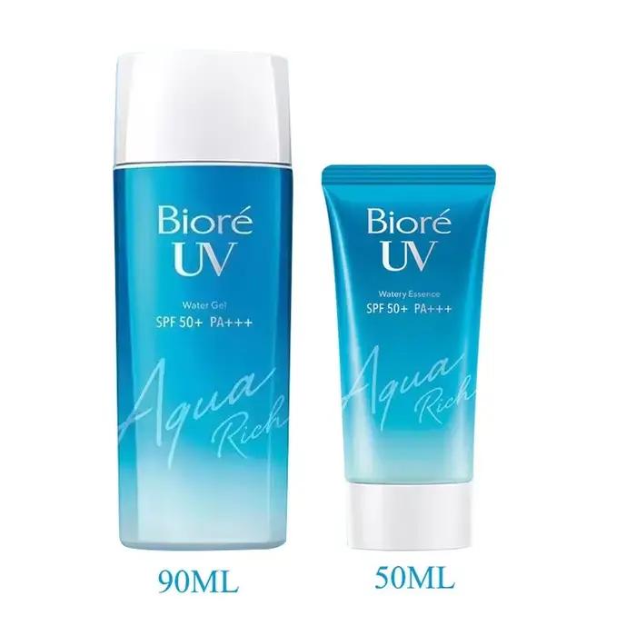 Crème Solaire Spf50 en Gel Imperméable de 90 ou 50ml