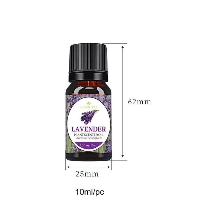 Recharge d'huile essentielle parfumée pour diffuseur de parfum, humidificateur de voiture, désodorisant de bureau à domicile, extraits de plantes mélangés, 10ml, 8 pièces par ensemble
