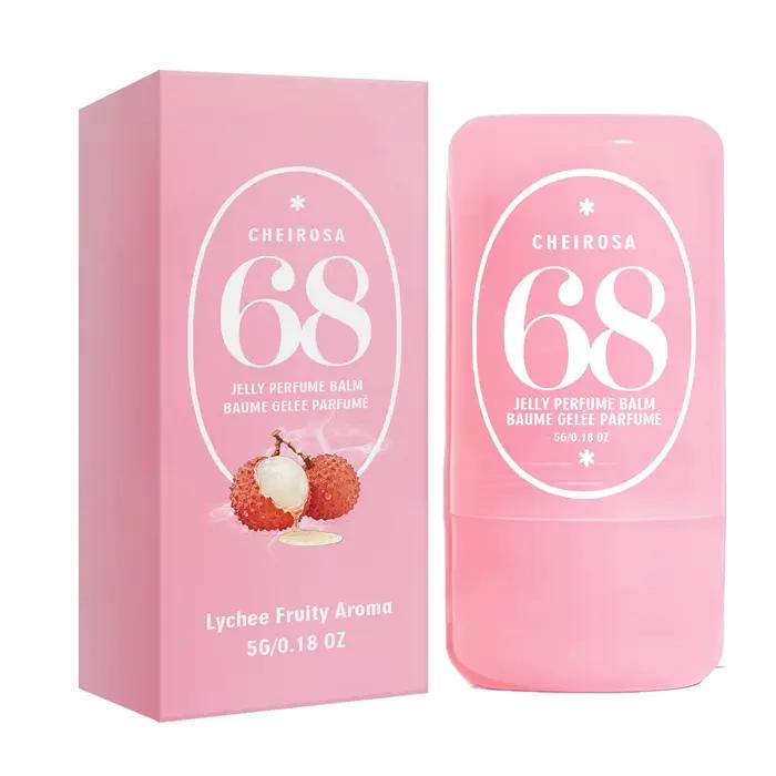 Série de baumes parfumés solides | Parfum portable, longue durée et frais, senteur légère et éléga