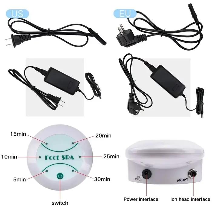 Détox ionique pied Spa bain Machine Massage