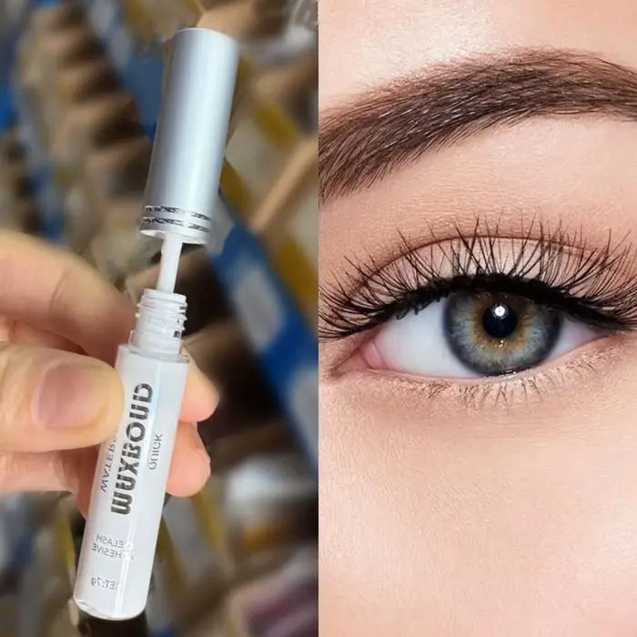 Colle à cils en gel imperméable HotPress pour tenue durable et confort non irritant pour tous les types de peau occasions spéciales et maquillage quotidien
