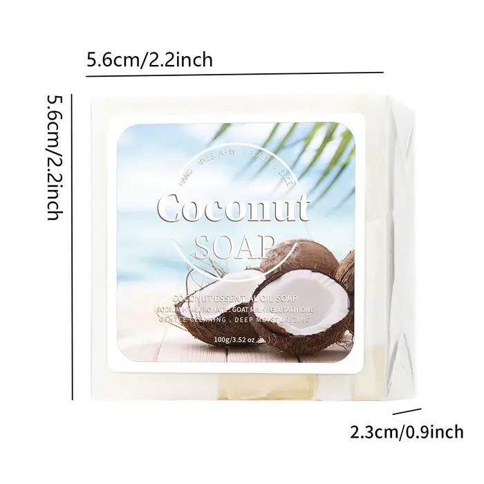100g B + lait de coco bio pur extrait de plante savon fait main traitement du visage acné