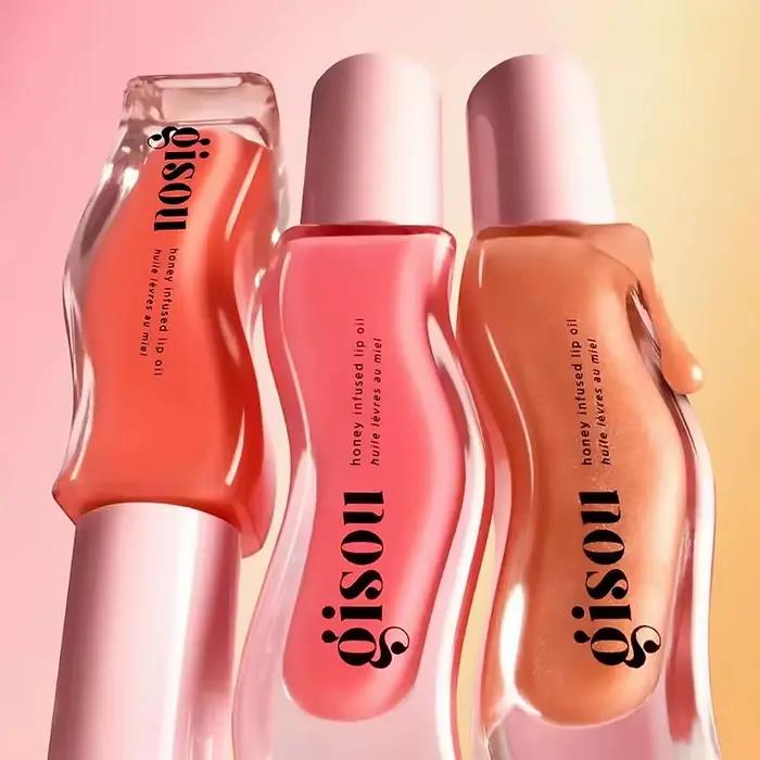 Gisou Original hydratant pastèque huile pour les lèvres brillant soin des lèvres Benetitnt pour les lèvres repulpantes exfoliant repulpant baume à lèvres