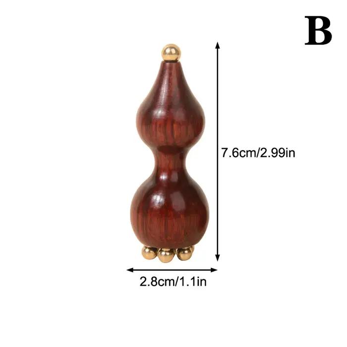 Outil de massage facial Gua Sha professionnel en laiton et bois de rose en forme de graine de lotus pour le lifting