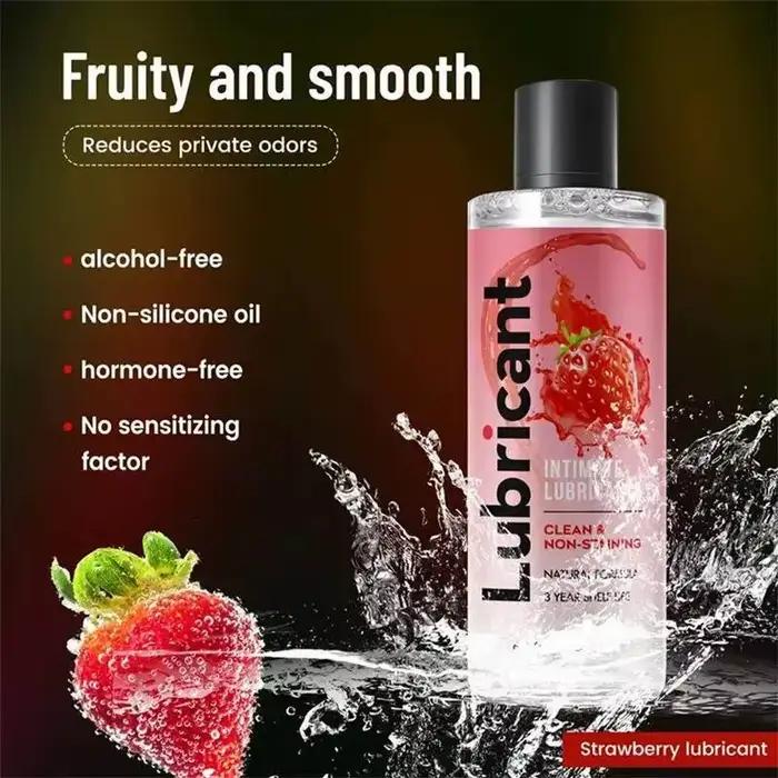 Lubrifiant corporel transparent pour femmes