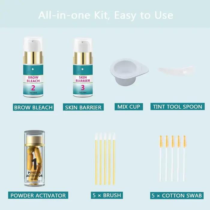 Kit de décoloration des sourcils