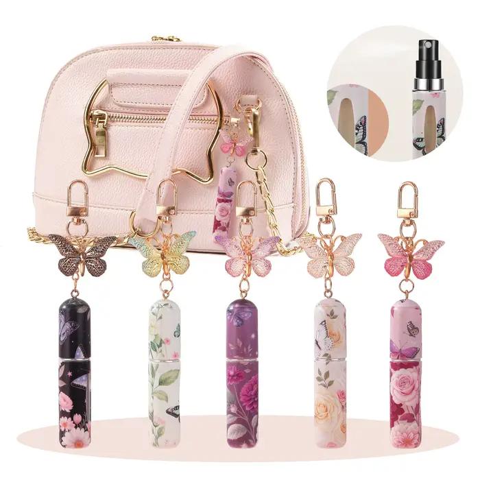 Ensemble de porte-clés de parfum papillon
