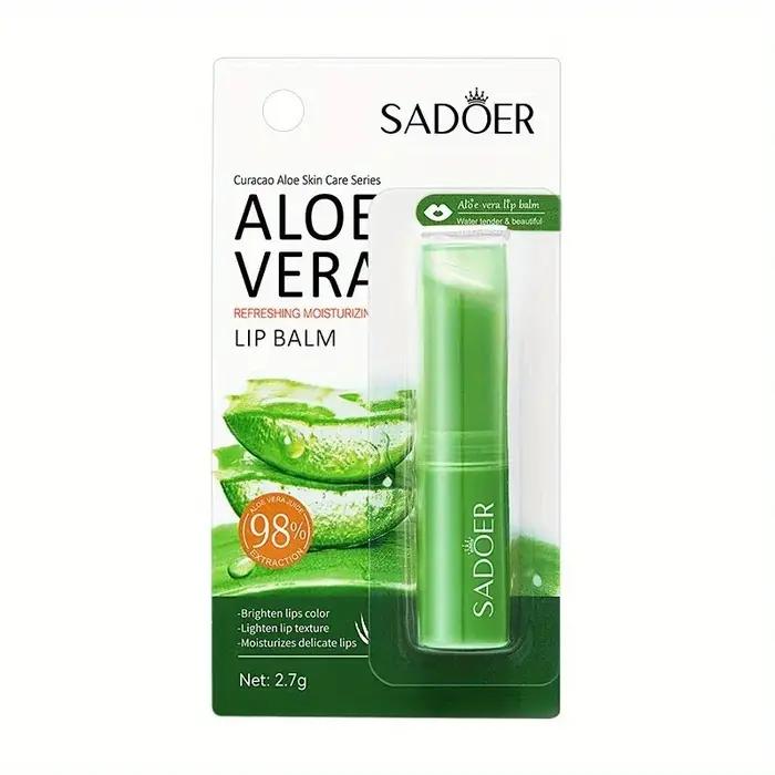 Baume à l'aloe vera pour les lèvres nourrissant