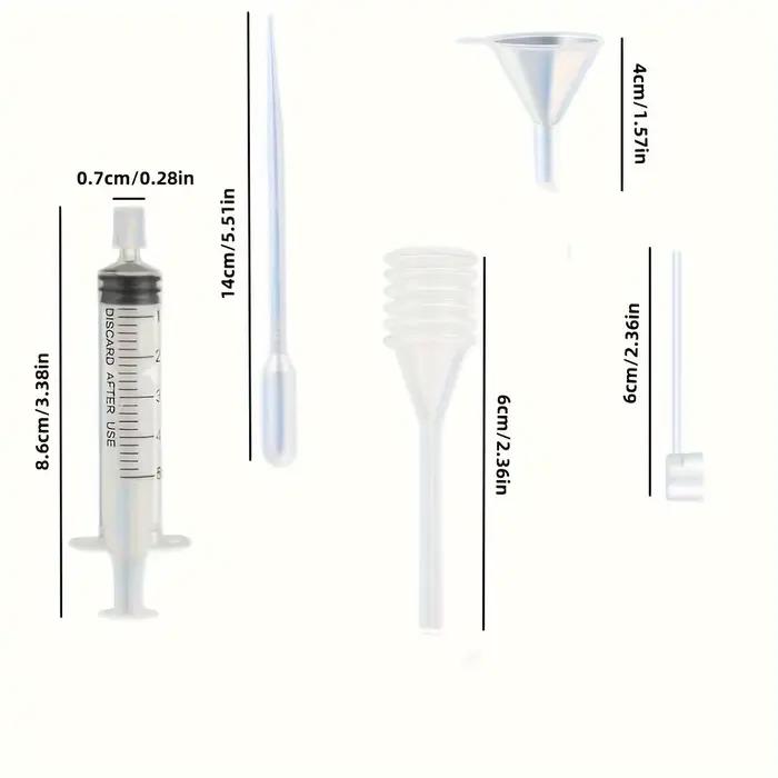 Ensemble distributeur de parfum 12 pièces - 2 seringues