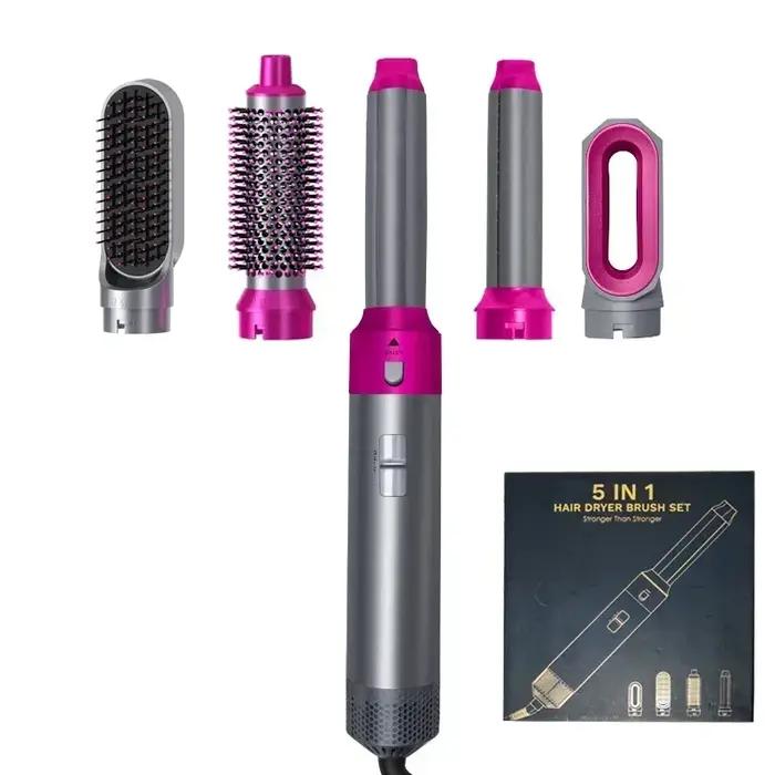Sèche-cheveux 5 en 1, ensemble de peignes chauds