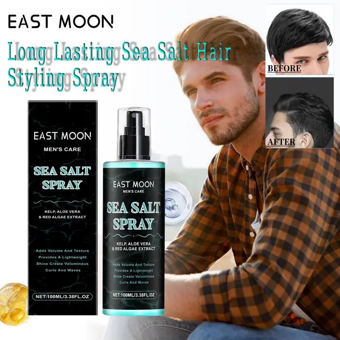 Spray coiffant au sel de mer, longue durée, améliore l'épaississement, forte tenue, Mousse volumisan