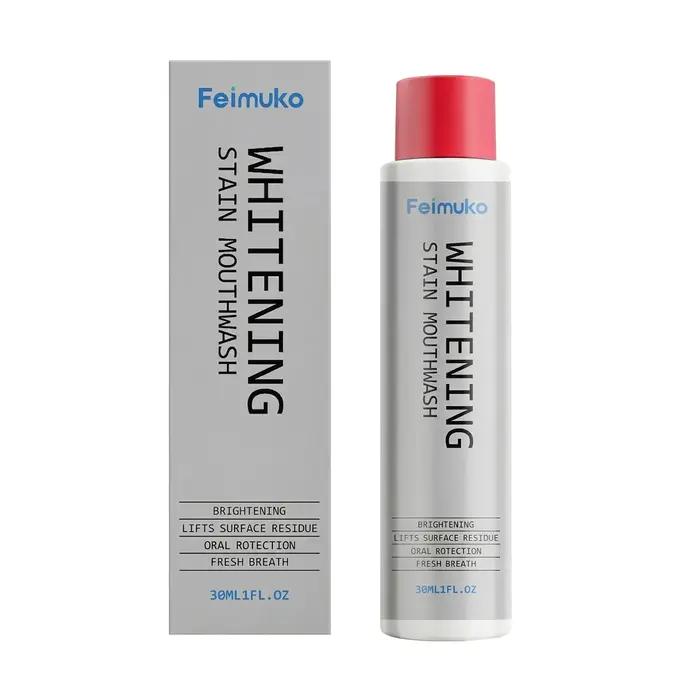 Bain de bouche détachant, blanchissant les dents, éliminant la plaque dentaire, pour une haleine fraîche, réduisant les odeurs buccales, sensation de fraîcheur, hygiène bucco-dentaire, nettoyant pour