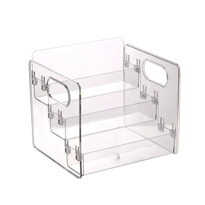 Boîte de rangement de bureau pour cosmétiques, organisateur de produits de soin de la peau et de par