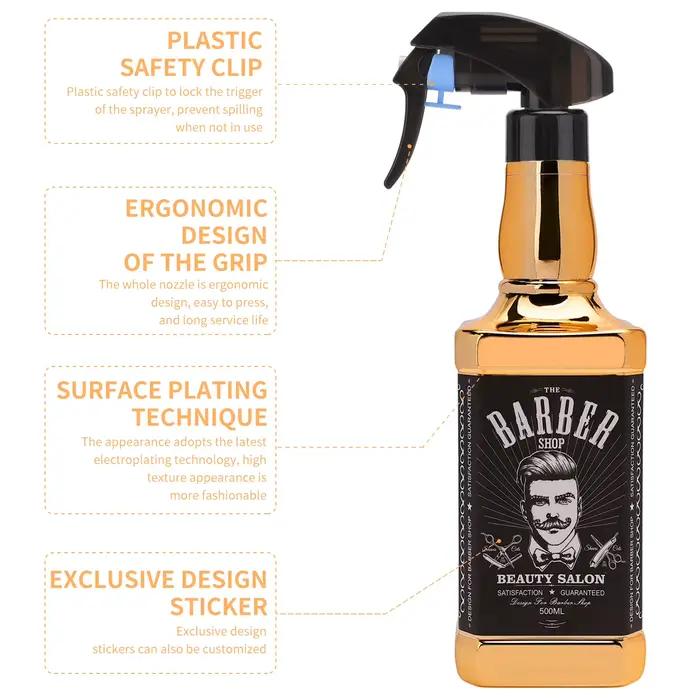 Bouteille de pulvérisation d'eau pour coiffeur