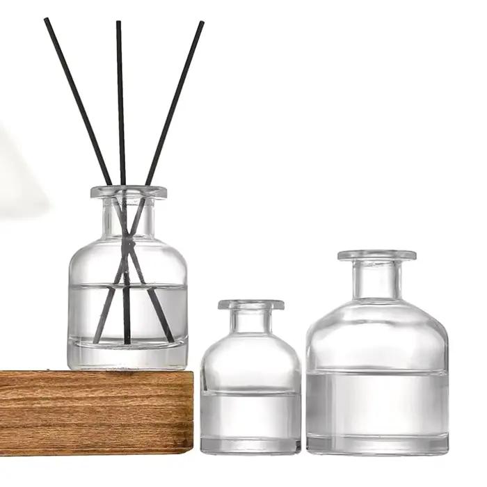Bouteille Diffuseur de sexuellement pour la Maison, Récipient en Verre, Diffuseur d'Huile Essentielle, Bâtonnets, Cadeaux de ix, 50ml, 1 Pièce