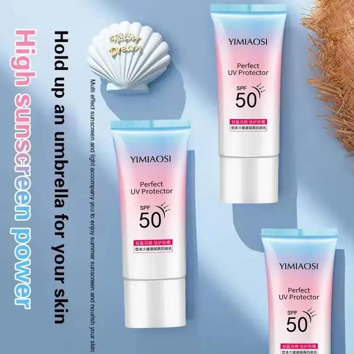 Crème solaire à large spectre SPF 50+ Isolation UV