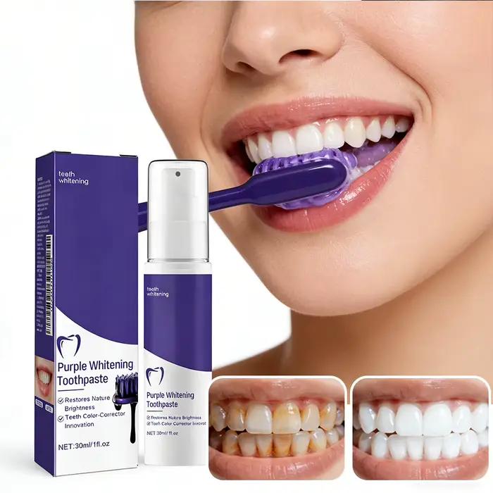 Dentifrice blanchissant pour le nettoyage des dents