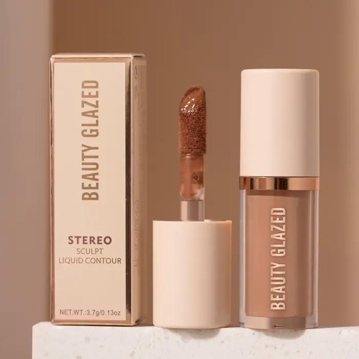 2025 beauté vitrée 2 couleurs liquide contour pour améliorer