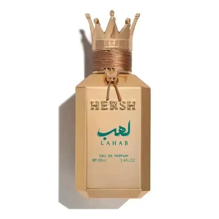 Eau de Toilette Hersh Lahab 100ml - Charme Impressionnant - Fraîcheur de Feuilles de Basilic Thaïlan
