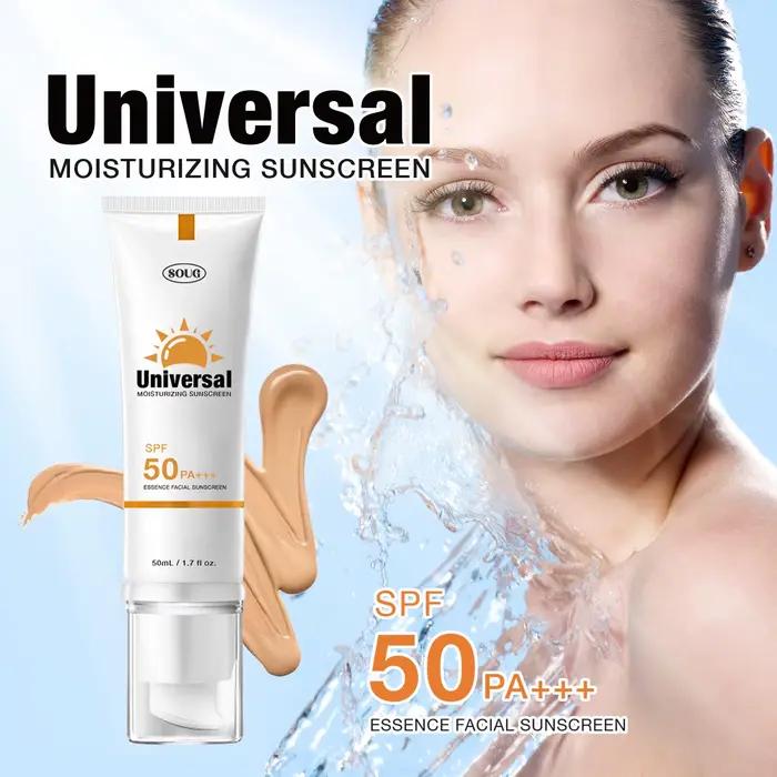 Crème solaire teintée SPF50