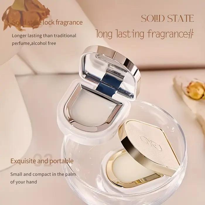 Baume de parfum solide Daigula pour femme, parfum longue durée, frais et élégant, parfum solide portable, cadeau pour femme et fille