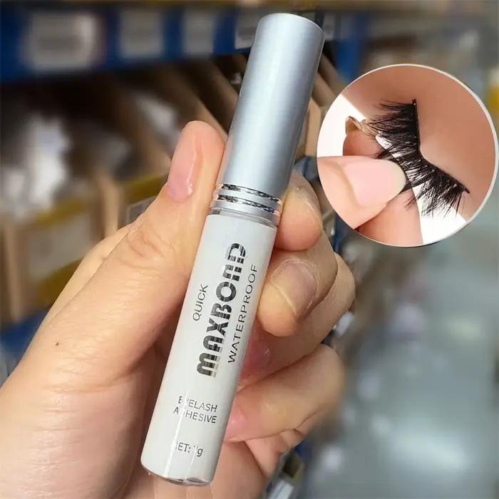 Colle à cils en gel imperméable, tenue de bain pour salon professionnel et usage domestique, adaptée