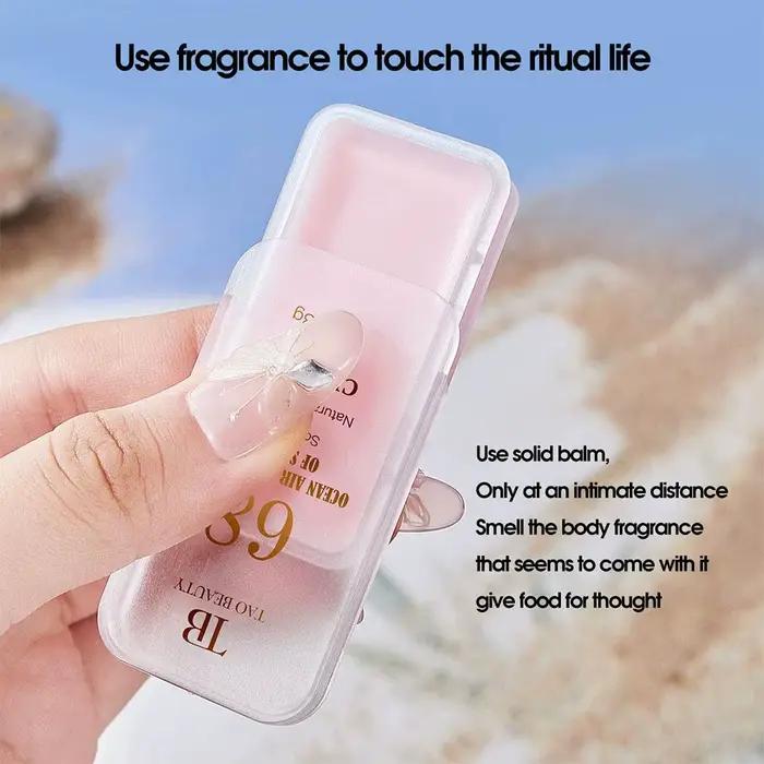 Coffret de 1/3 baumes parfumés solides aux arômes fruités, parfum corporel romantique longue durée pour hommes et femmes, déodorant solide portable